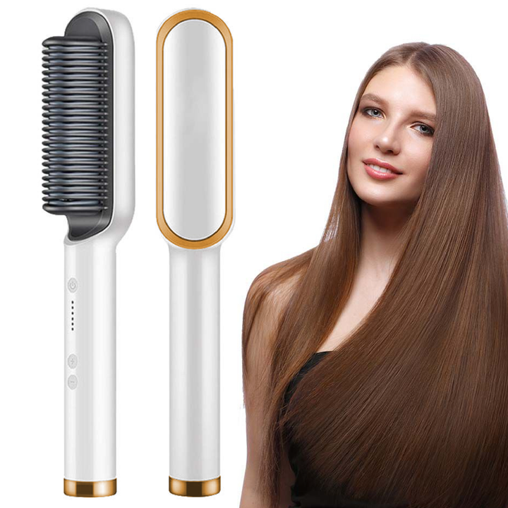 Cepillo Alisador Ztec Hair (PELO LISO A TIEMPO)