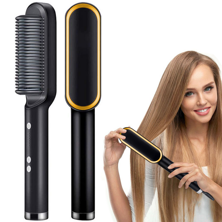 Cepillo Alisador Ztec Hair (PELO LISO A TIEMPO)