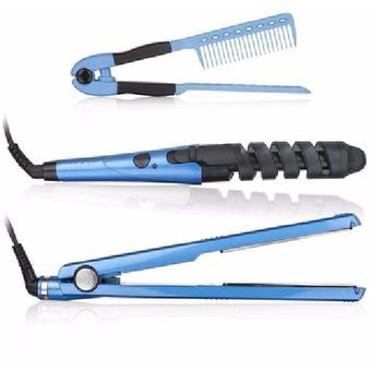 Plancha Nano Titanium Pro ( 3 EN 1 )