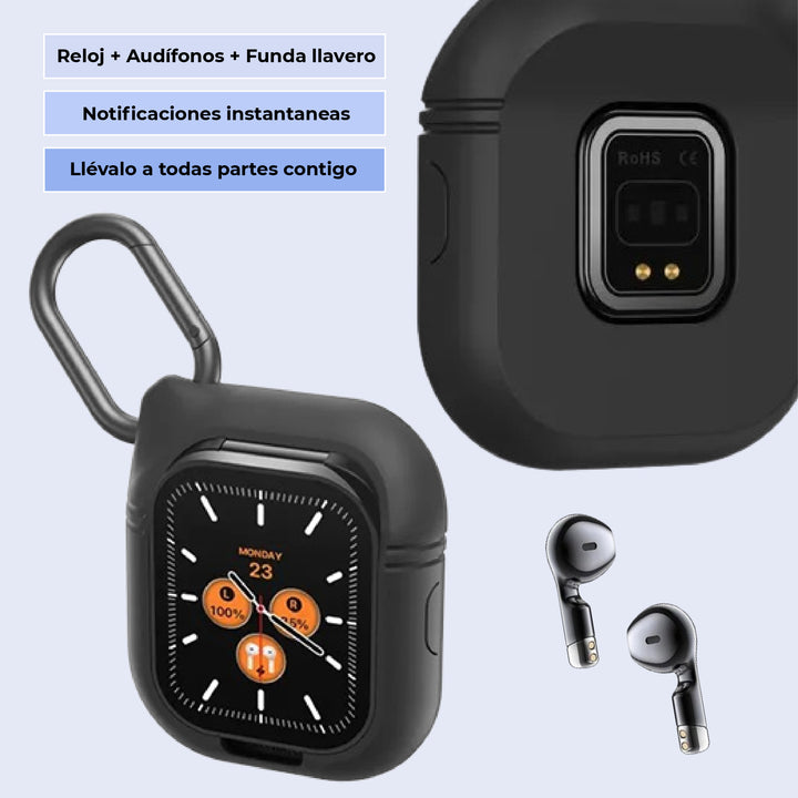 Smartwatch D8 Pro 2 en 1 - Con audífonos