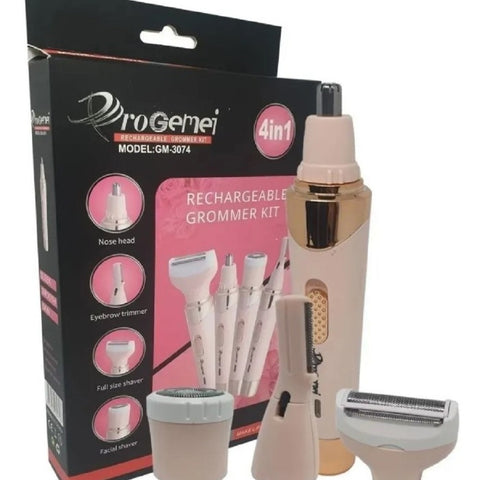 Depiladora Eléctrica Para Mujer 4 en 1